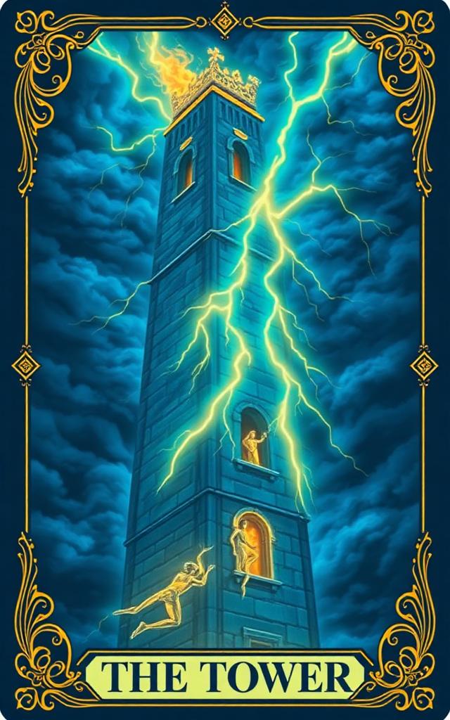 The Tower tarot card